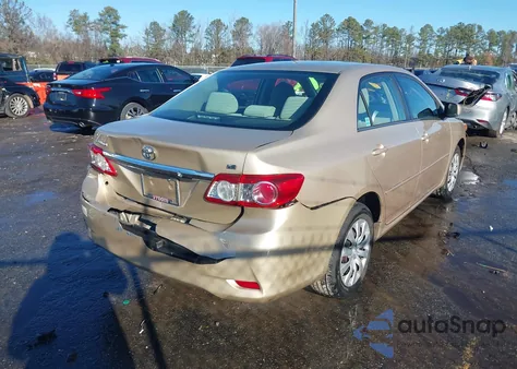 2013 Toyota Corolla Le z USA, uszkodzony, nr VIN 2T1BU4EE2DC020836